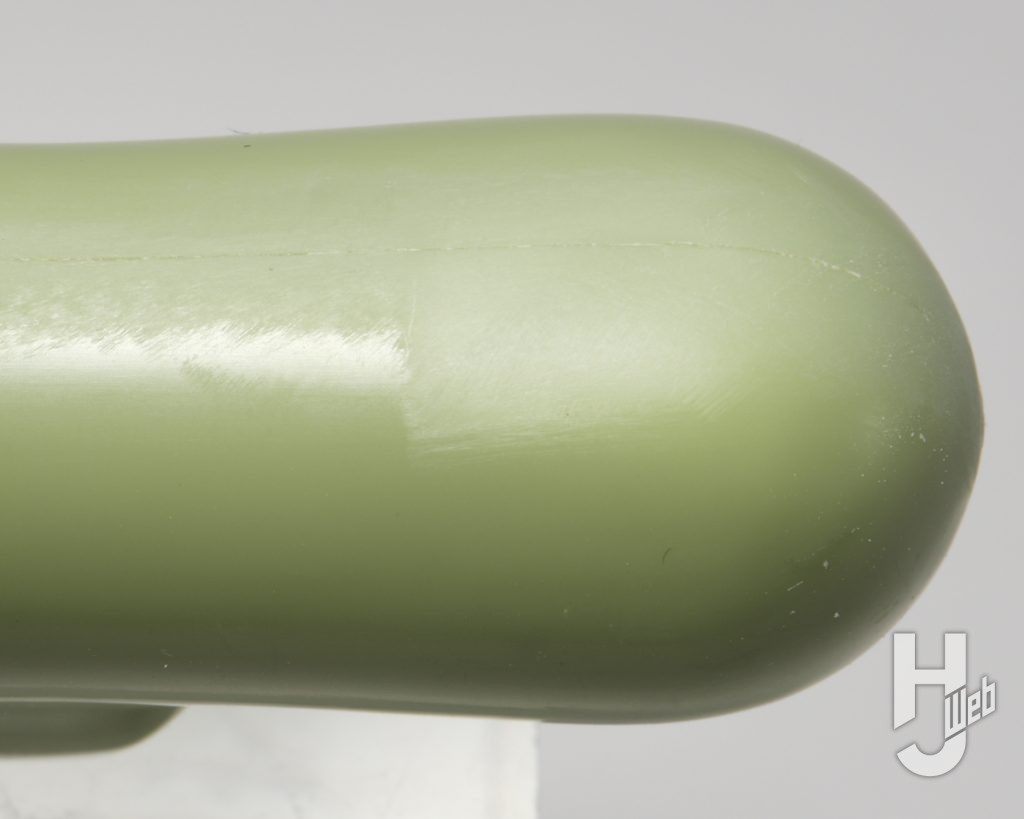 荒目の“鋭角”ブラシを使用している画像