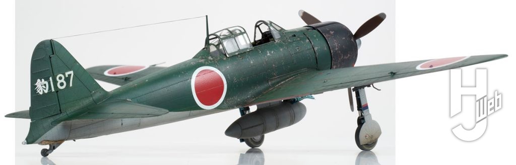 日本海軍 零式艦上戦闘機二一型
後ろ