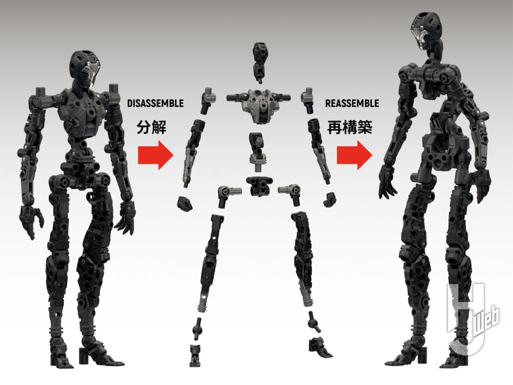 52TOYS　IRON FRONTIERシリーズのIRON FRAMEの画像