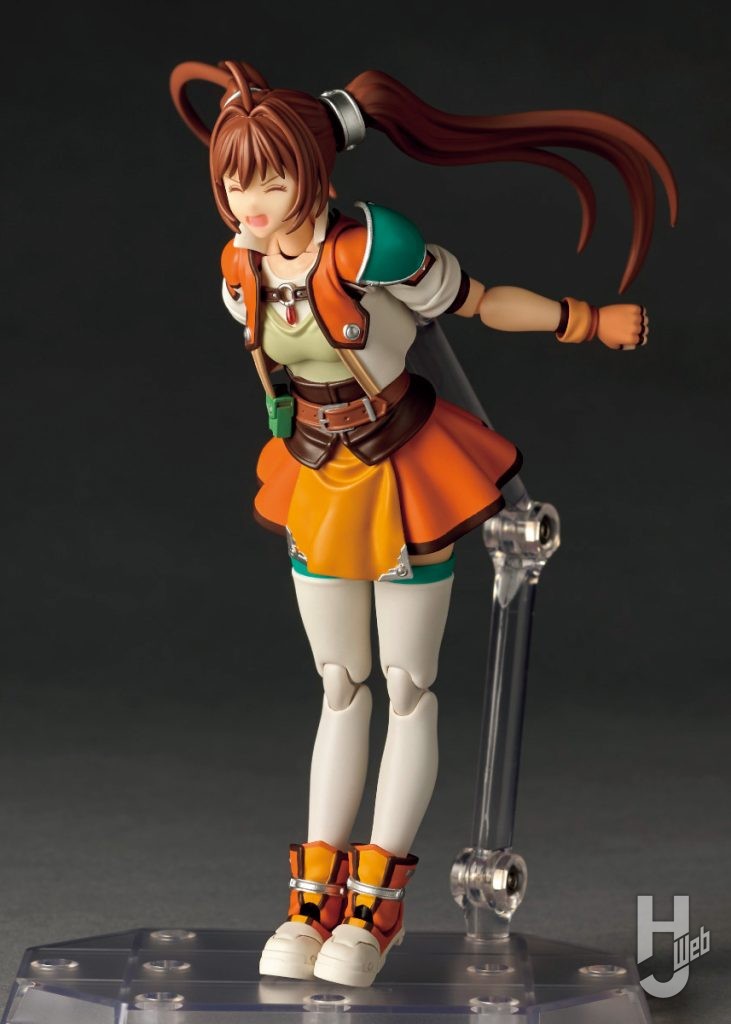 リボルテック エステル・ブライト「英雄伝説 空の軌跡SC」Ver．のポージング画像