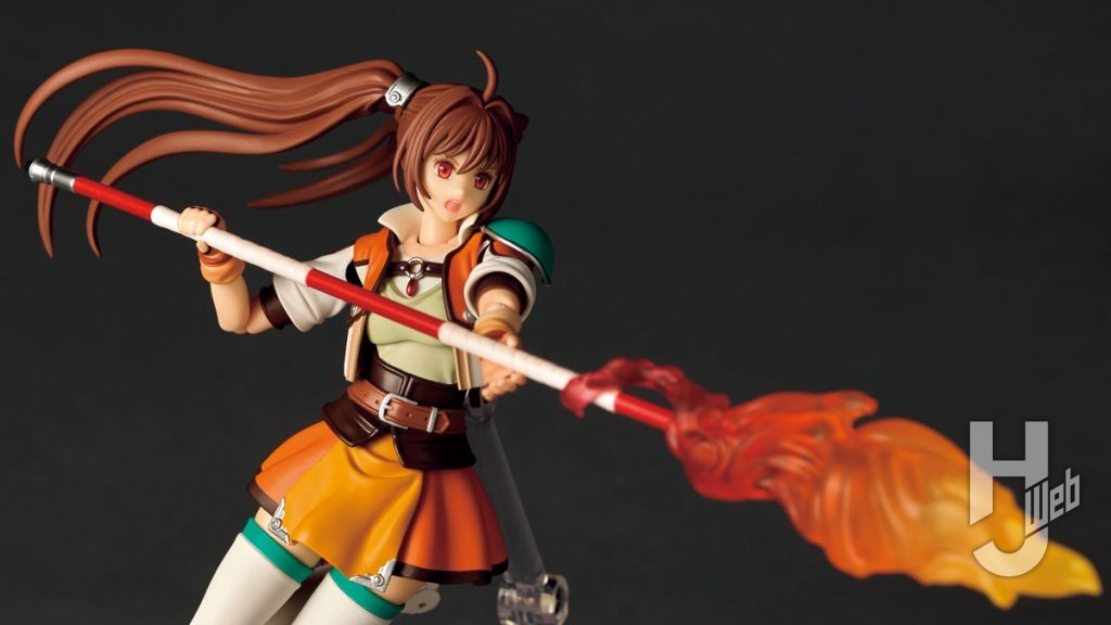 リボルテック エステル・ブライト「英雄伝説 空の軌跡SC」Ver．のポージング画像