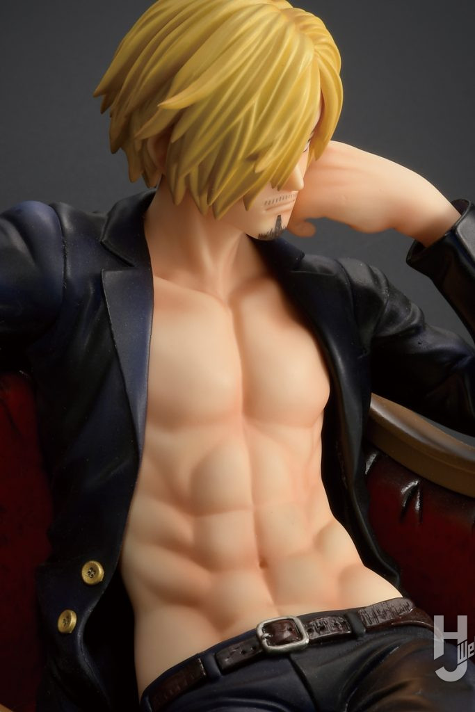 サンジのフィギュアのアップ画像
