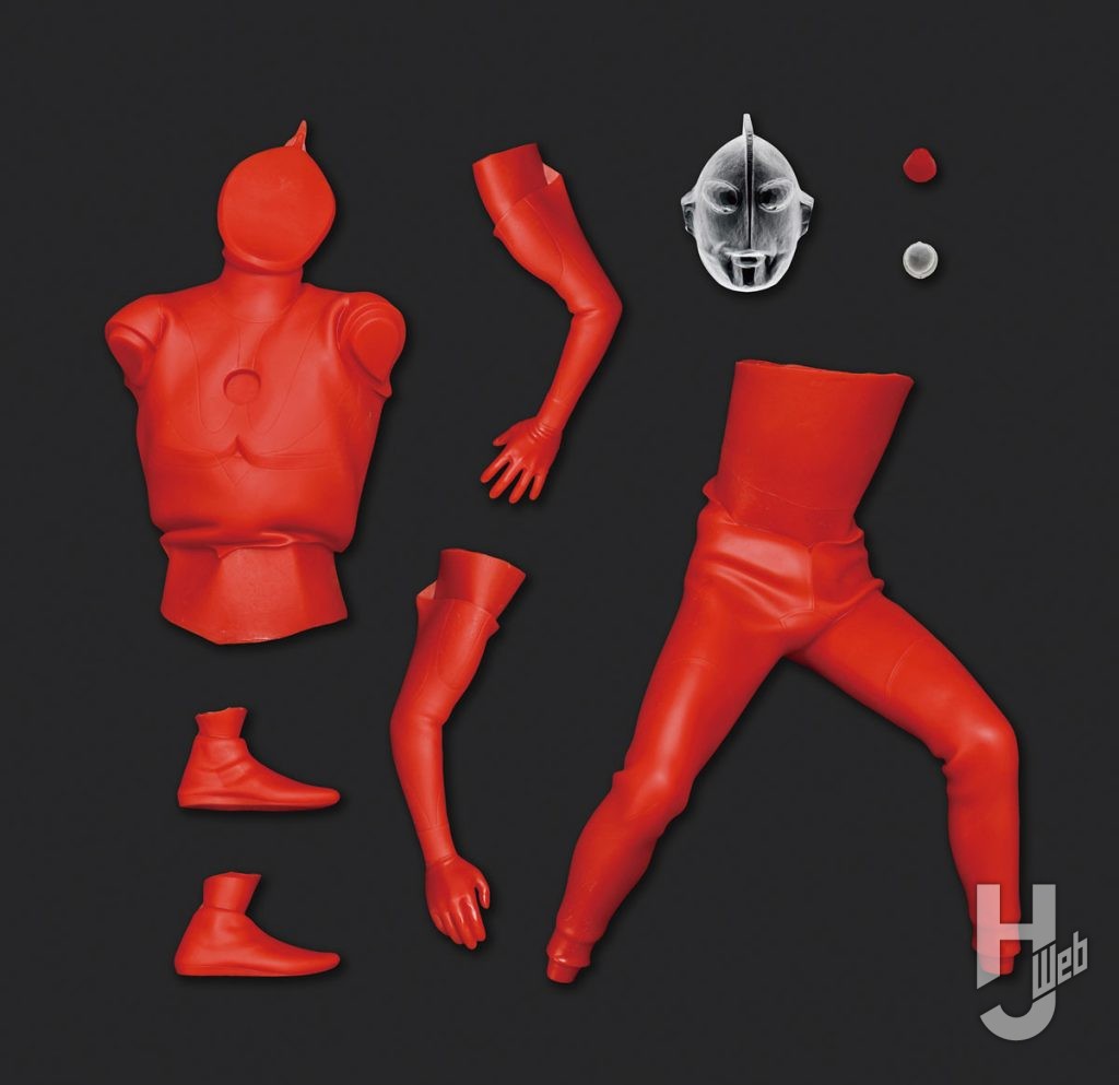ウルトラマン（Aタイプ）
ソフビのパーツ