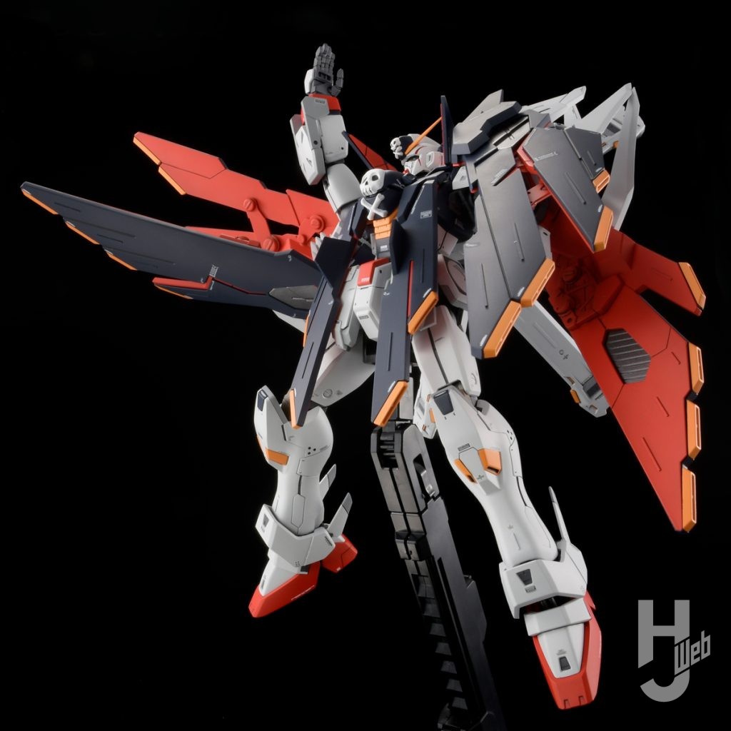 クロスボーン・ガンダムX-1 フルクロスのプラモデルの全体画像その9