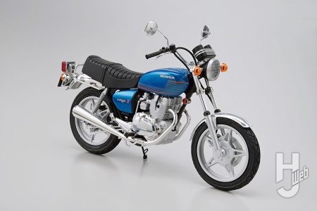 【2026年10月新製品】青島文化教材社「1/12 ホンダ CB400T HAWK-II ’77」