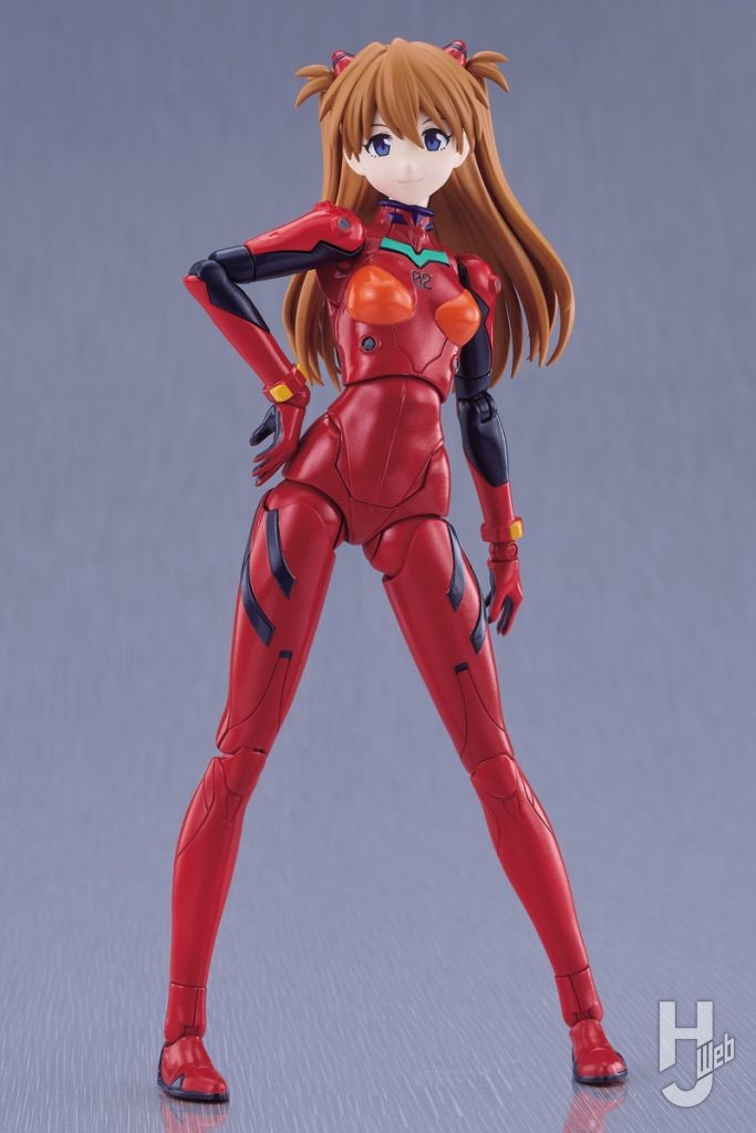式波・アスカ・ラングレーのプラモデルの画像
