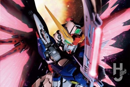 MGSD第5弾「デスティニーガンダム」を各部のシャープ化と塗り分けで全体のメリハリを強調！ 機体特有の鋭いイメージを際立たせる【SDガンダム】