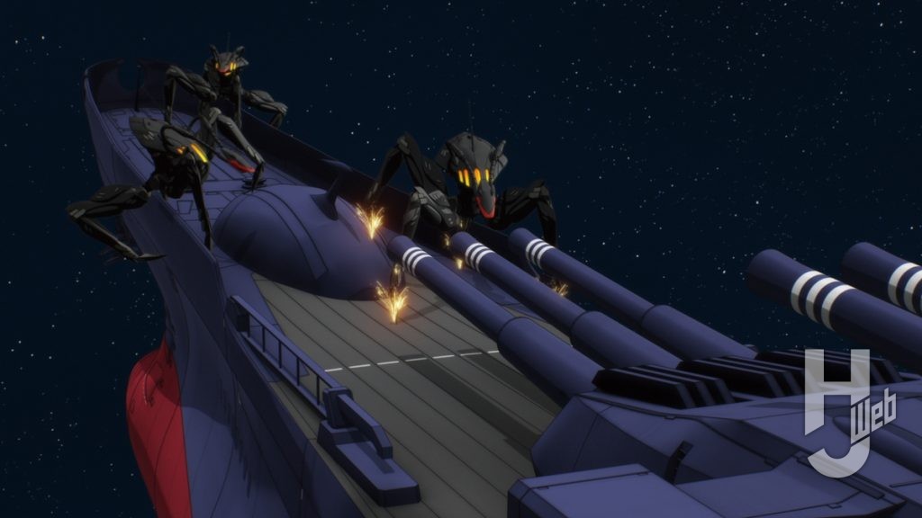 『宇宙戦艦ヤマト3199』殲滅型戦艦グロデーズ場面カット1