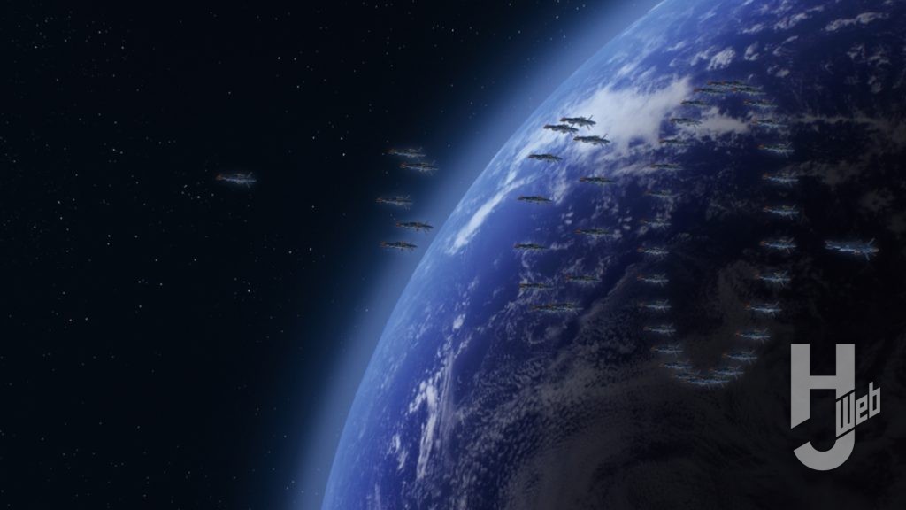 『宇宙戦艦ヤマト3199』無人艦隊迎撃艦エイジャックス場面カット2