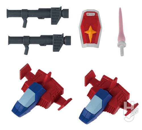 機動戦士ガンダム V作戦ビスケットのコアファイターなどの画像