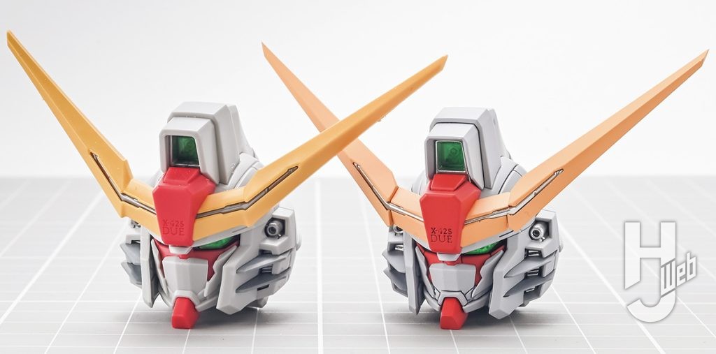 ZGMF-X42S デスティニーガンダム 　頭部比較