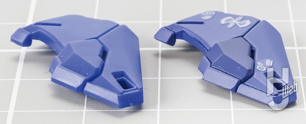 ZGMF-X42S デスティニーガンダム 　肩パーツ比較