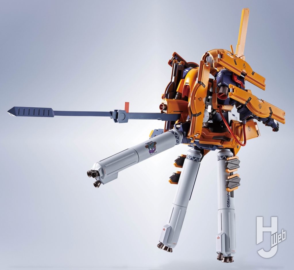 試作アッシマーTR-3［キハール］宇宙仕様の可動フィギュアの全体画像その1