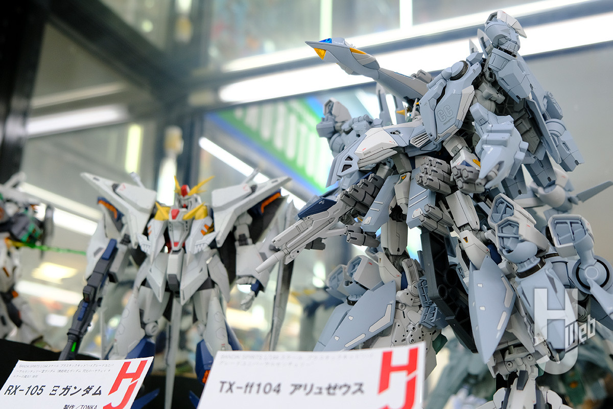 特集作例展示中】「RX-105 Ξガンダム」、「TX-ff 104 アリュゼウス