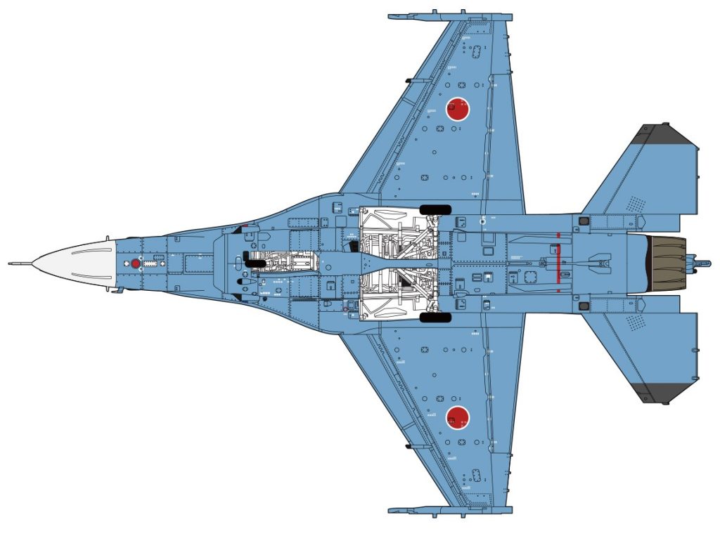 F-2 第8飛行隊　築城基地 裏面