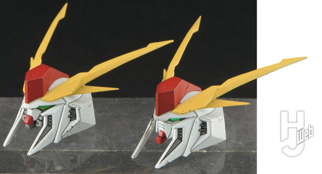 TONKA製作「RX-105 Ξガンダム」フェイス比較