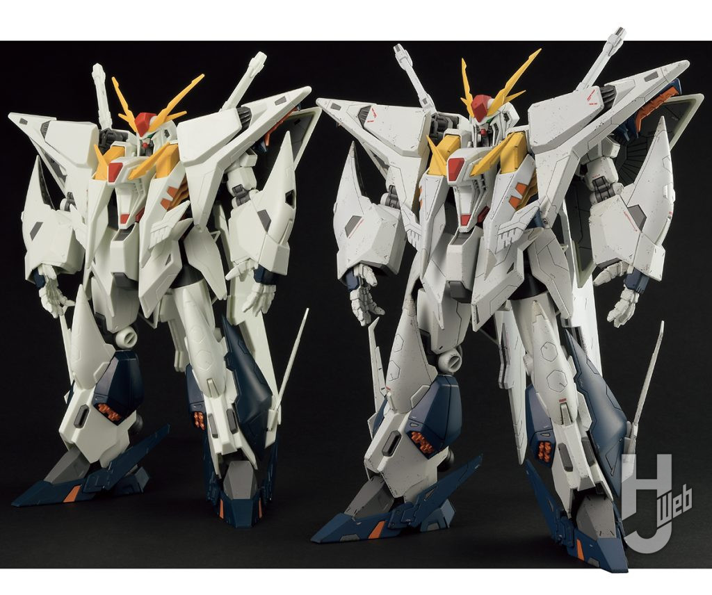 TONKA製作「RX-105 Ξガンダム」素組み比較