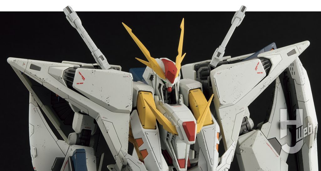 TONKA製作「RX-105 Ξガンダム」上半身アップ