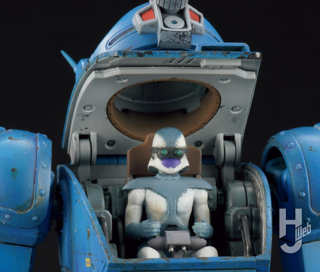 ダミアン教授製作「ストライクドッグ」コクピット内部アップ