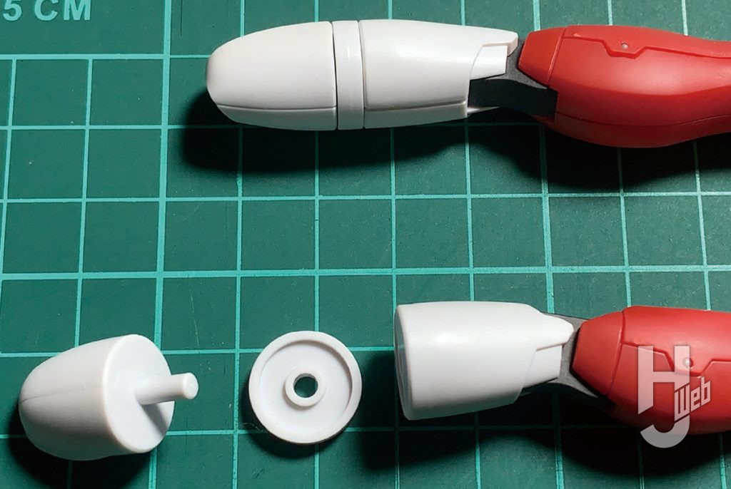なつきハマーンカーン製作「30MF 灼熱のガイ」製作中脚2