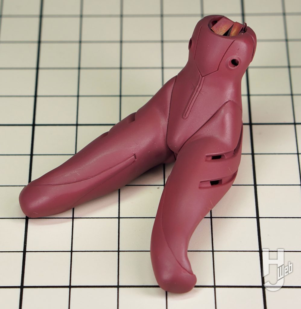 蛮bino!!製作「30MP-式波・アスカ・ラングレー(プラグスーツ)」製作途中プラグスーツオキサイドレッド塗布