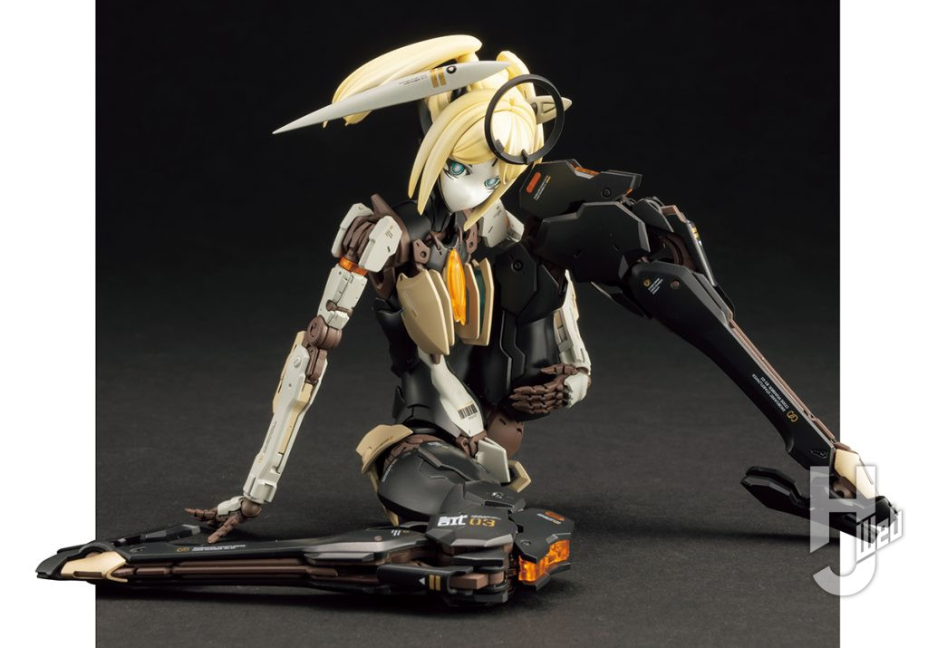寝太郎23製作「星花・リリィ MK3」片ヒザ立て座り