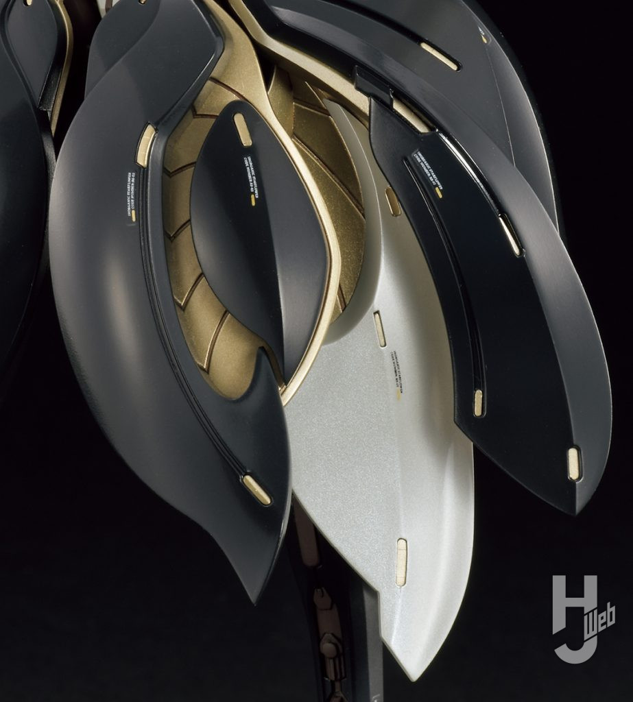 寝太郎23製作「星花・リリィ MK3」花弁状アーマーデカールアップ