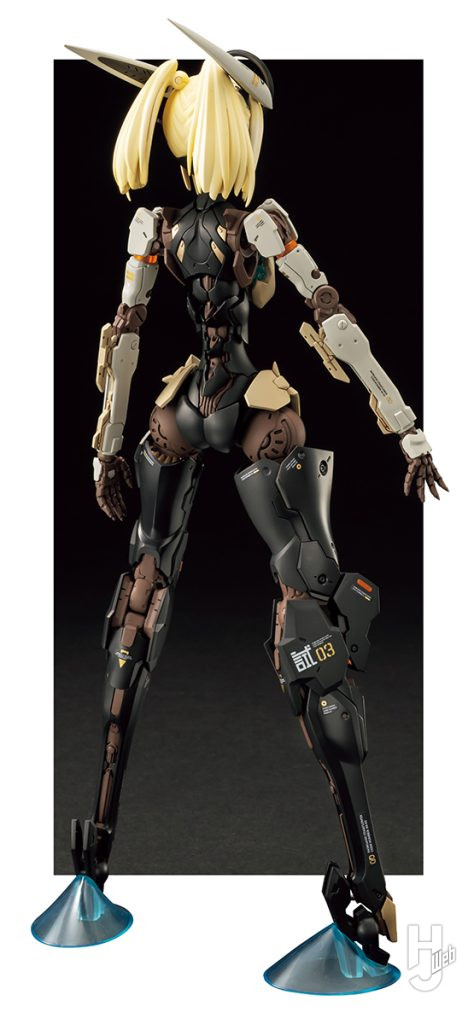 寝太郎23製作「星花・リリィ MK3」素体背面