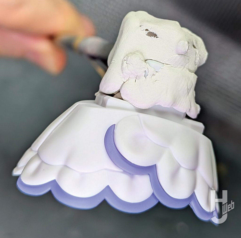エクレア製作「カドプラ-エミリア」製作途中衣装腰回り