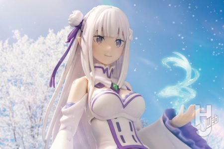 『リゼロ』エミリアが「カドプラ」よりプラキット化！ 末端の薄化と塗装表現でエミリアらしい透明感をさらに引き立てたキットレビュー作例をご覧あれ!!【Re:ゼロから始める異世界生活】