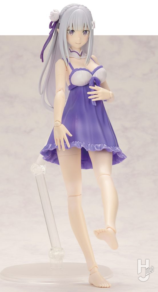 エクレア製作「カドプラ-エミリア」水着ポージング例1