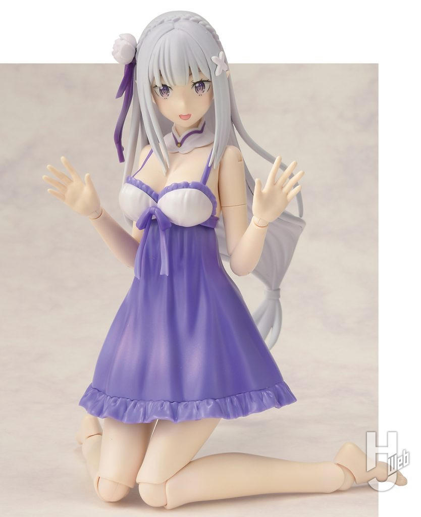 エクレア製作「カドプラ-エミリア」水着ヒザ立ち