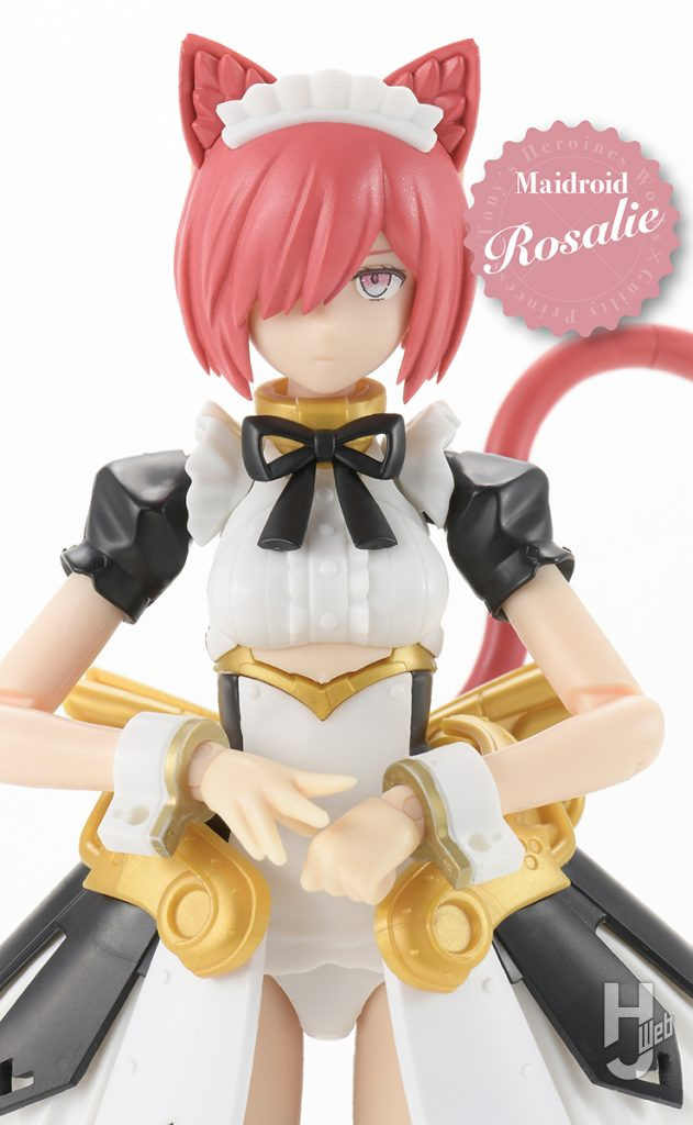 メイドロイド ロザリー髪塗装上半身アップ