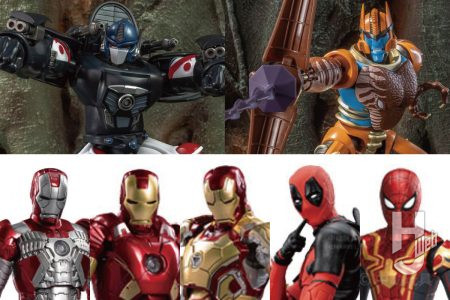 「トランスフォーマー／ビーストウォーズ」のオプティマスプライマルとダイノボットが塗装済み組み立てキットで登場！中国メーカーのZD toys「Infinity Action Xシリーズ」からはアイアンマン、デッドプール、スパイダーマンが集結！