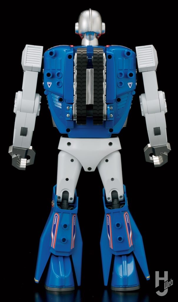 「LEGACYSOUL-ミクロマン-ロボットマンFドリル戦車セット」REAR