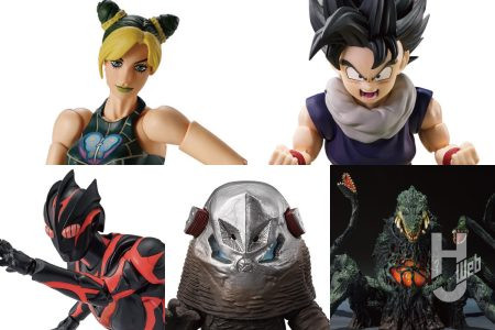 S.H.Figuarts『ジョジョの奇妙な冒険ストーンオーシャン』空条徐倫や『ドラゴンボールZ』孫悟飯、『ウルトラマン』ザラブ星人やS.H.MonsterArts「ビオランテ 若狭湾決戦Ver.」など新商品をピックアップ