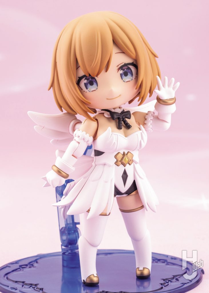 ゆるカナルミティアのプラモデルの全体画像