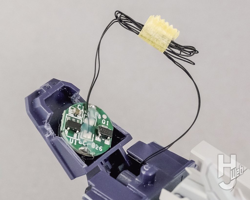 ヴァルラインのプラモデルの製作の画像その3