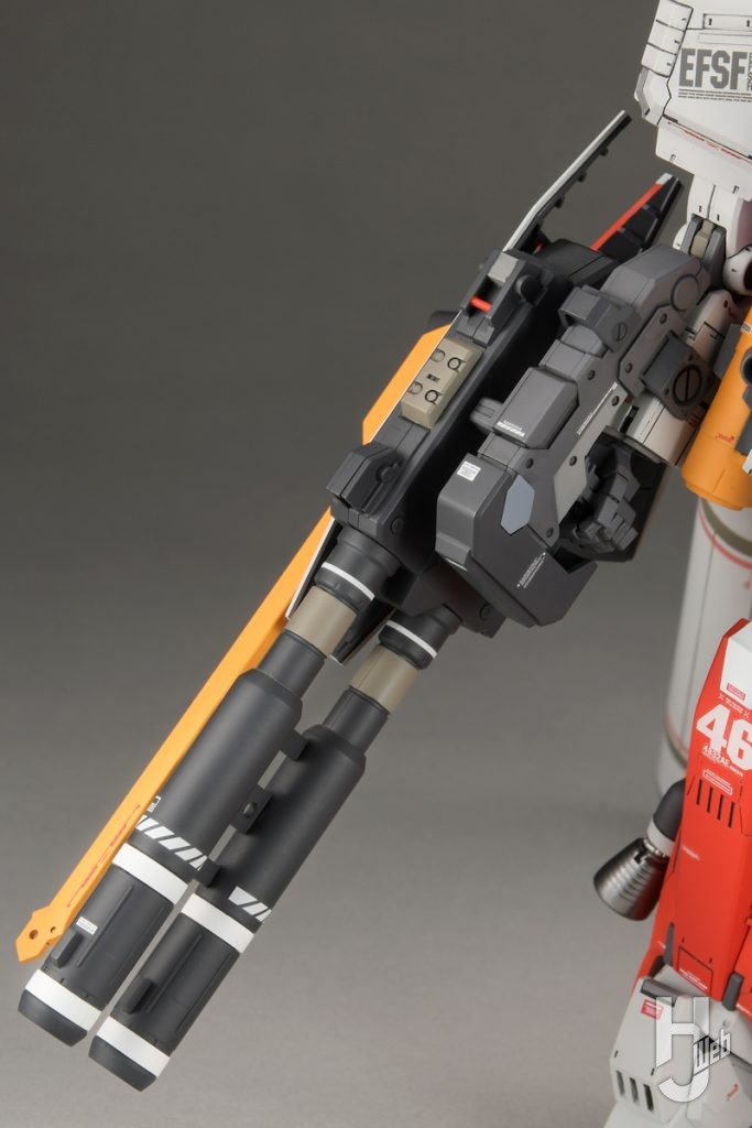 パーフェクトガンダムのプラモデルのアップ画像その6