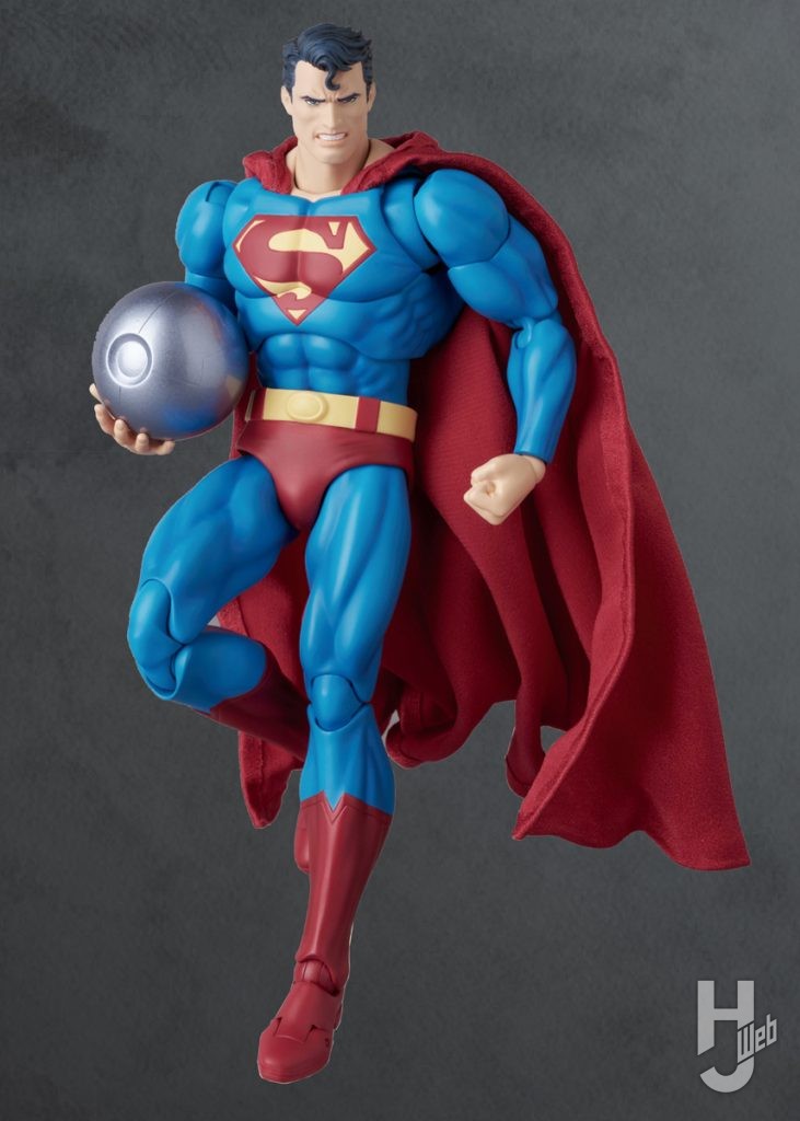 スーパーマン：フォー・トゥモローの可動フィギュアの全体画像その1