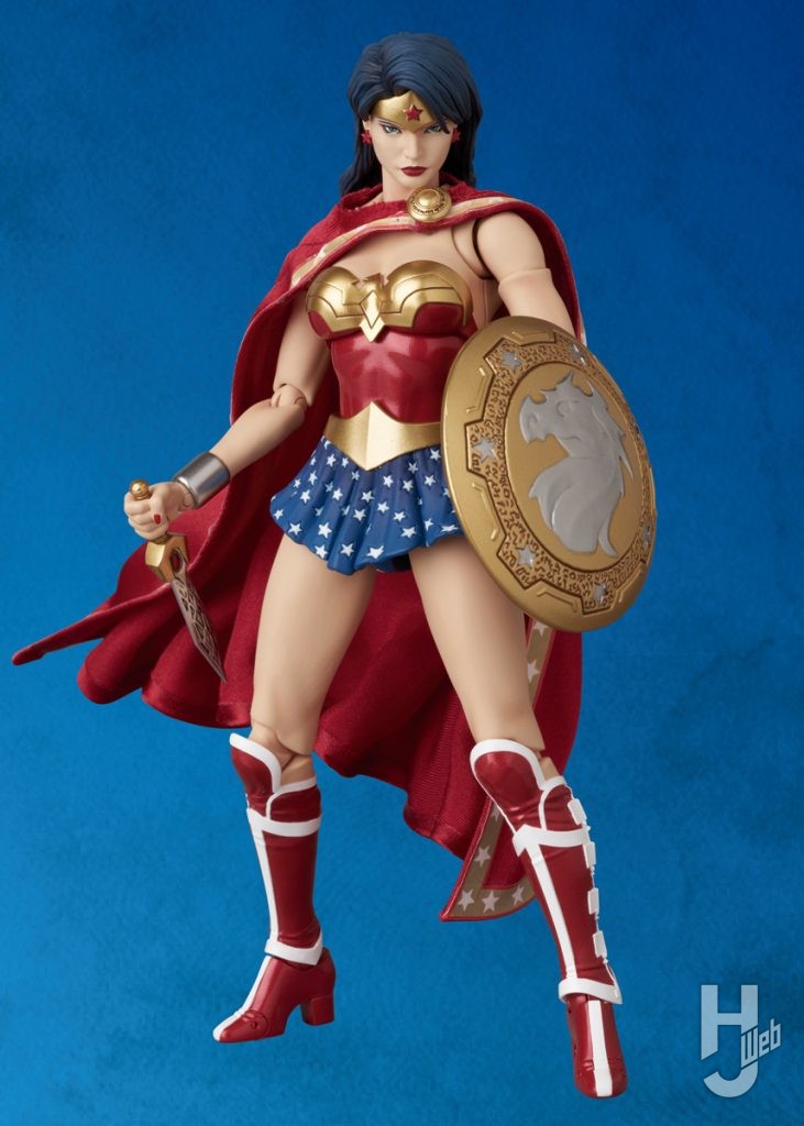 ワンダーウーマンの可動フィギュアのメイン画像