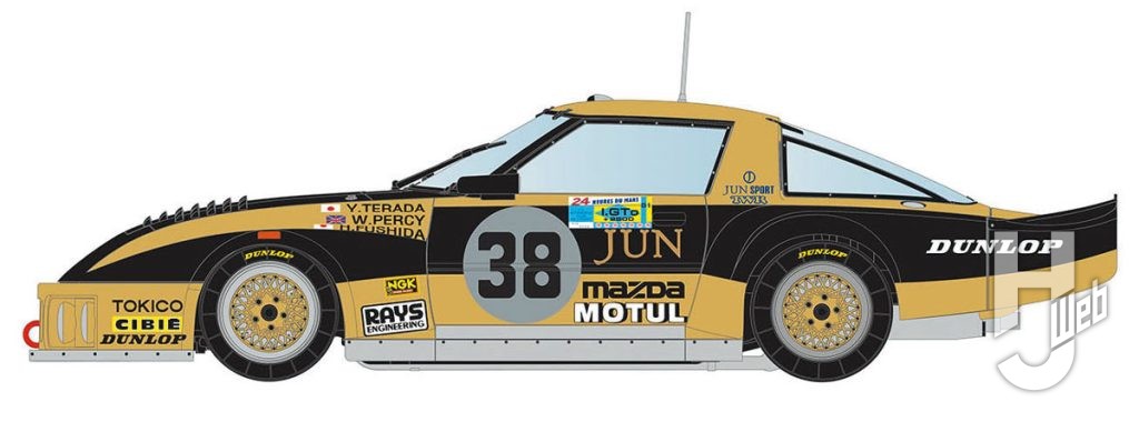 マツダ RX-7 253 1981 ル・マン24時間レース