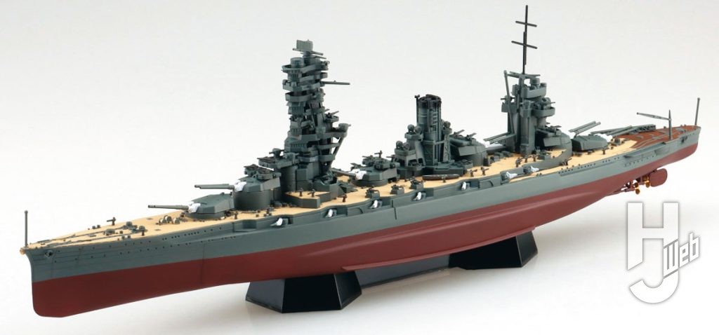 日本海軍 戦艦 扶桑 1944（金属砲身付き）
