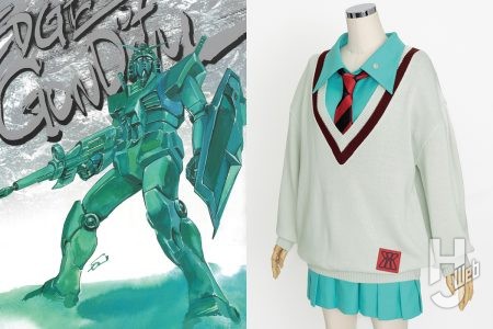 個展「伝説のアニメーター 佐野浩敏の仕事」の開催を記念して2001年刊行のガンダム画集が復刻！新作アパレルに『GQuuuuuuX』マチュの制服が登場