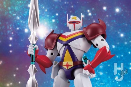 SFアニメの金字塔『宇宙の騎士テッカマン』より「テッカマン」がプラキット化！胸のストライプは成型色で再現、スリット奥の城二の表情や、額に輝く「ボルテッカ」の色分けなど、ファン感涙の仕上がり