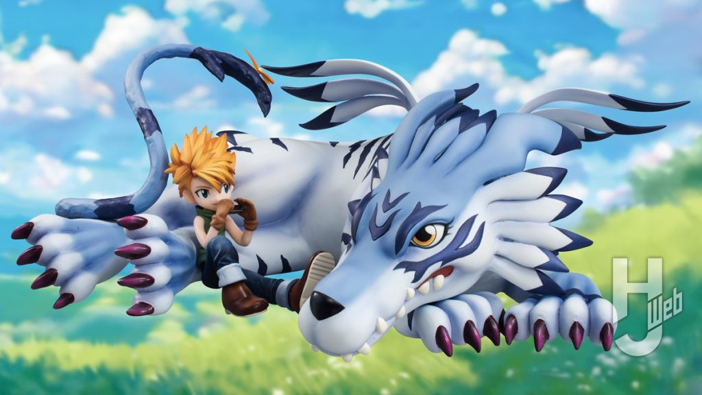 ガルルモン＆石田ヤマトのフィギュアのメイン画像