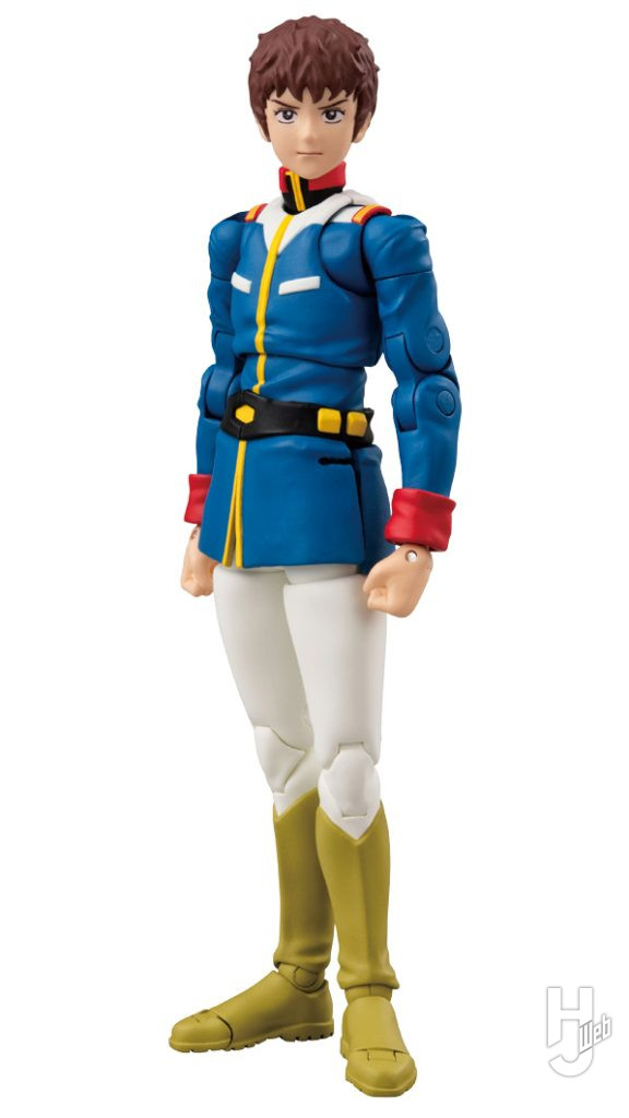 アムロ・レイの可動フィギュアの画像