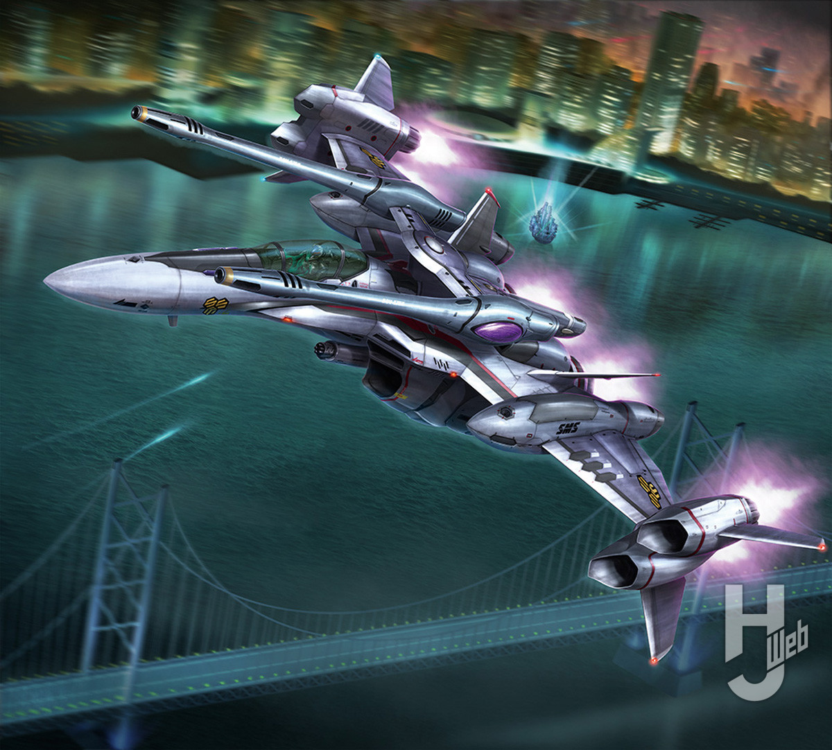 VF-25F トルネードメサイア“マクロスF ”(大気圏内仕様)パッケージデザイン