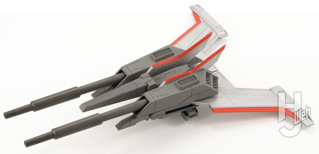 飛行ブースター
各ウイングを畳み、機首を起こすことで合体前の状態にできる