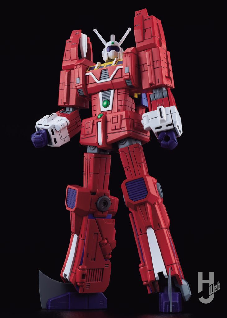イデオンのフィギュアの全体画像